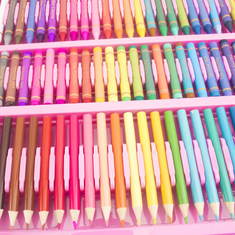 168-piece children's art set in gift box