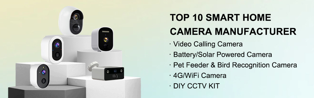 3MP WiFi Dual-Lens-Kamera mit Nachtsicht und AI-Erkennung