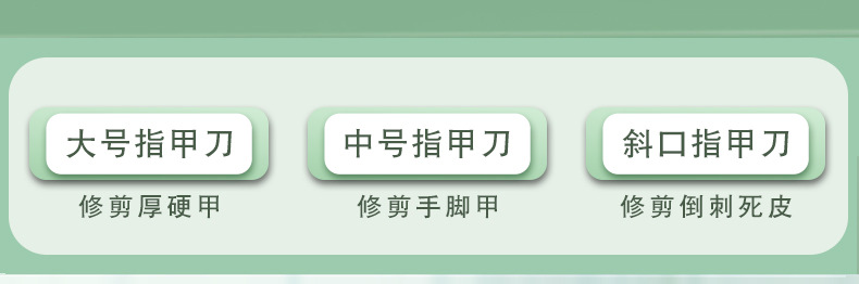 指甲刀套装折包16件套指甲钳修甲全套修美甲工具不锈钢硬甲收纳