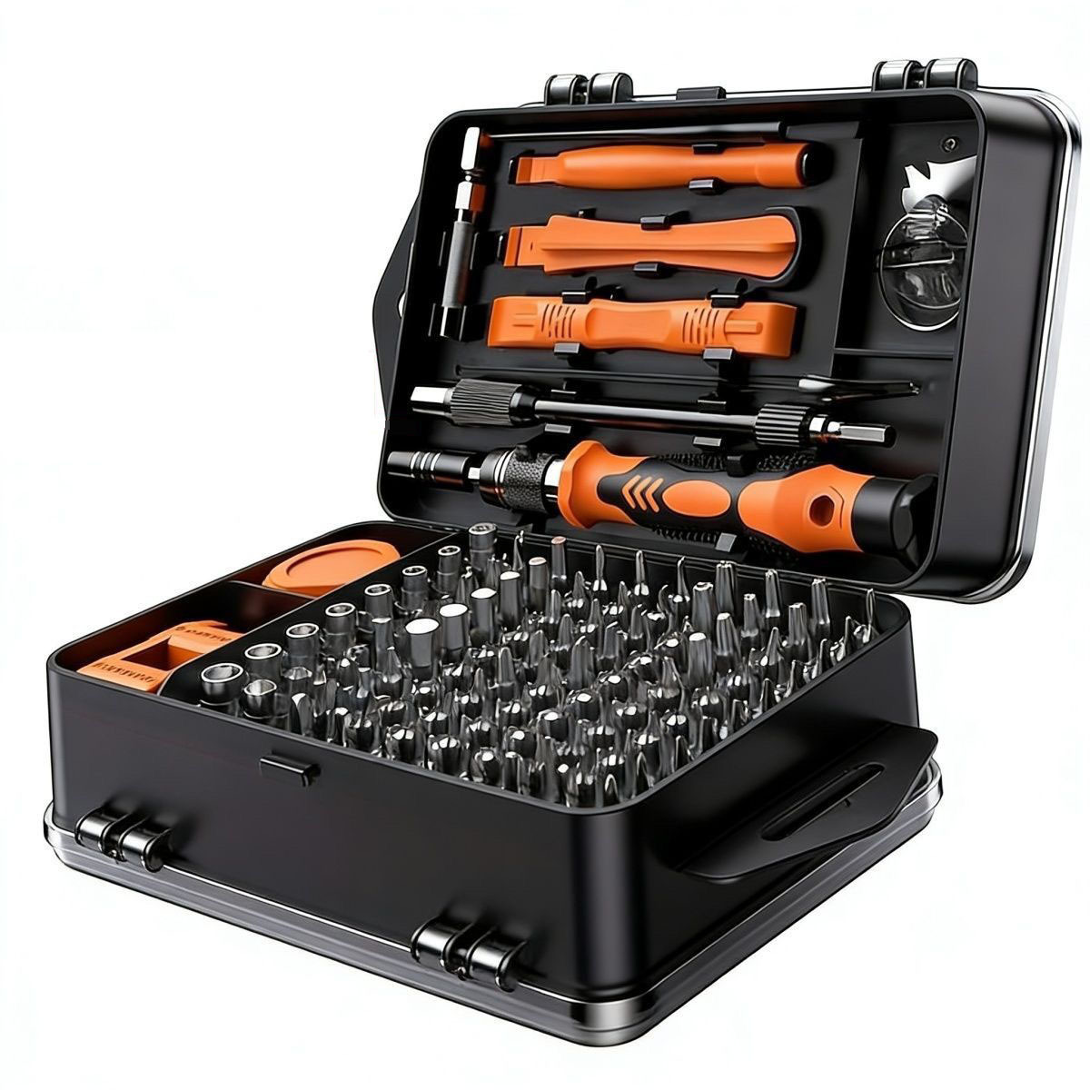24-in-1 screwdriver kit 115-piece phone repair set with leather bag