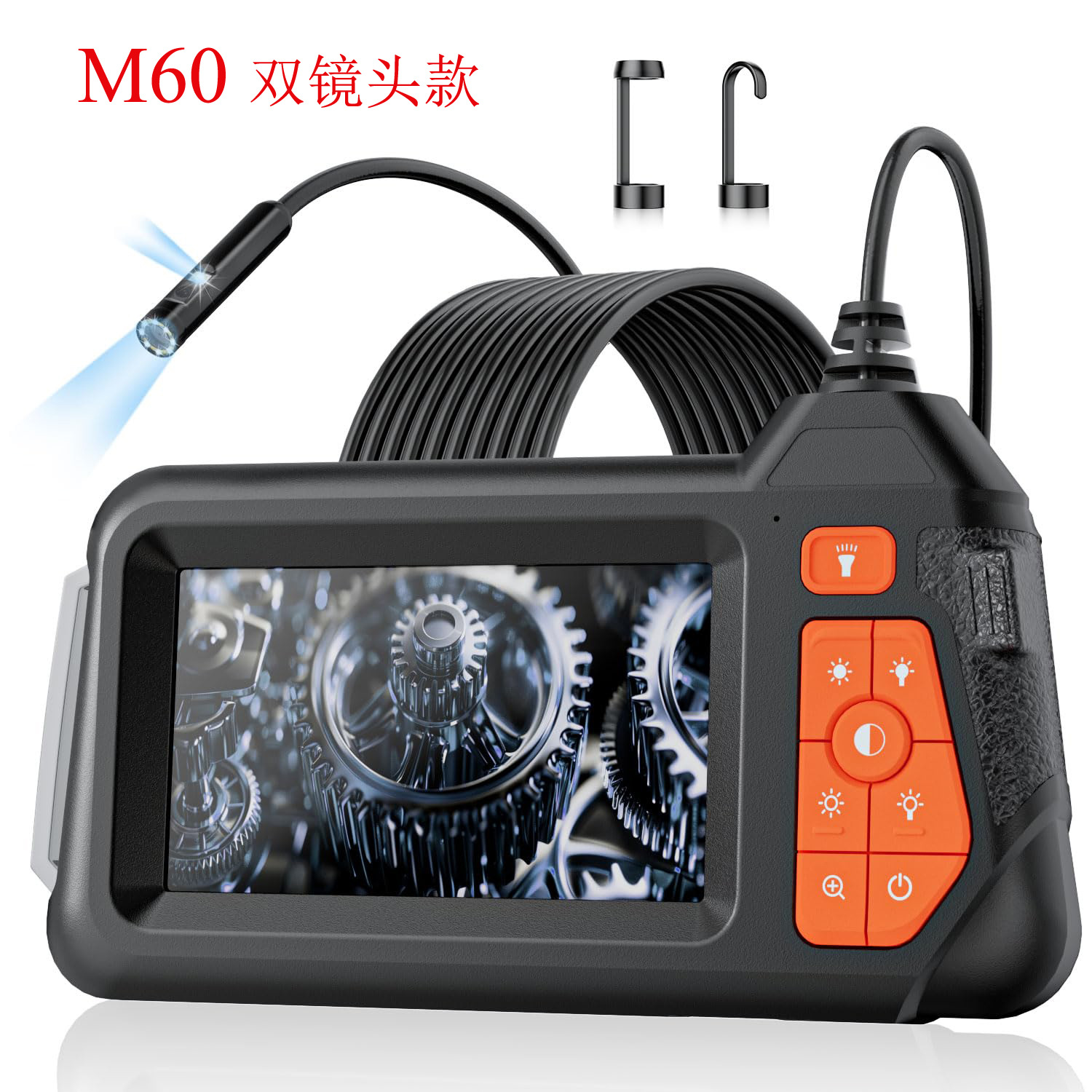 4.3 Inch Endoscope High Resolution Industrial Camera