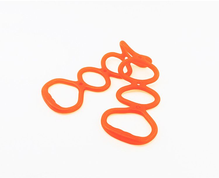 Silicone resistance bands, 7-loop, back training