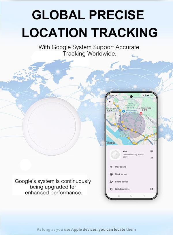 Apple aygıt takip cihazı, uzaktan konum belirleme