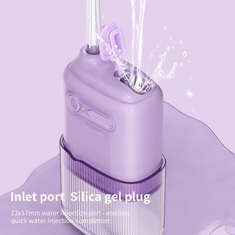 Mini portable oral irrigator for children and orthodontic care