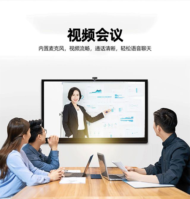 Computer camera, USB, built-in microphone, video conferencing