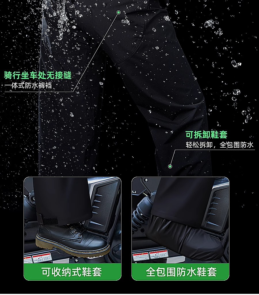 Raincoat, full body waterproof, motorcycle and bicycle use