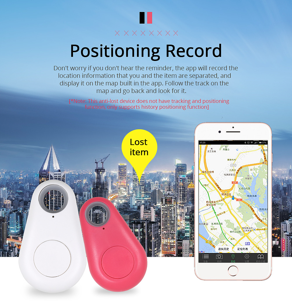 Bluetooth Anti-Lost Tracker, Bidirectional Finder