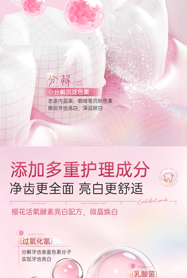 9D Teeth Whitening Strips Self-Adhesive