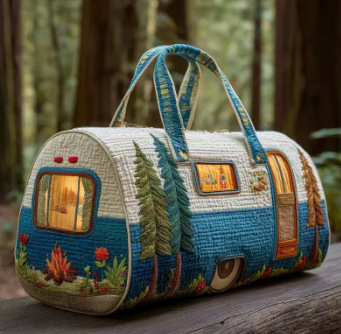 Sports bag, animal print, dry-wet compartments