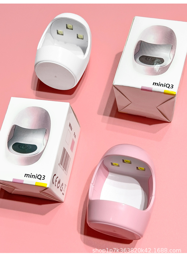 Mini UV manikür lambası, taşınabilir oje kurutma makinesi