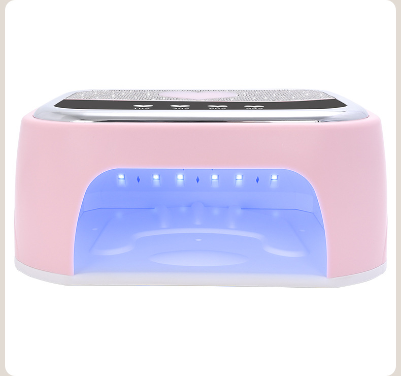 Rechargeable nail lamp 168W UV acrylic gel long-lasting