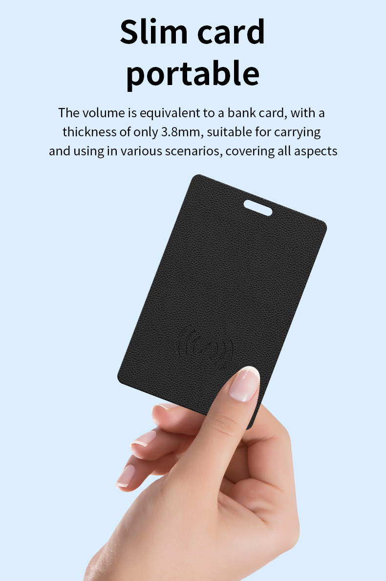 Wireless charging tracker, MFi compatible, wallet locator