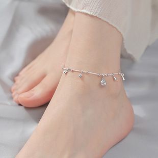 S999 sterling silver Hong Kong style hoop earrings, vintage
