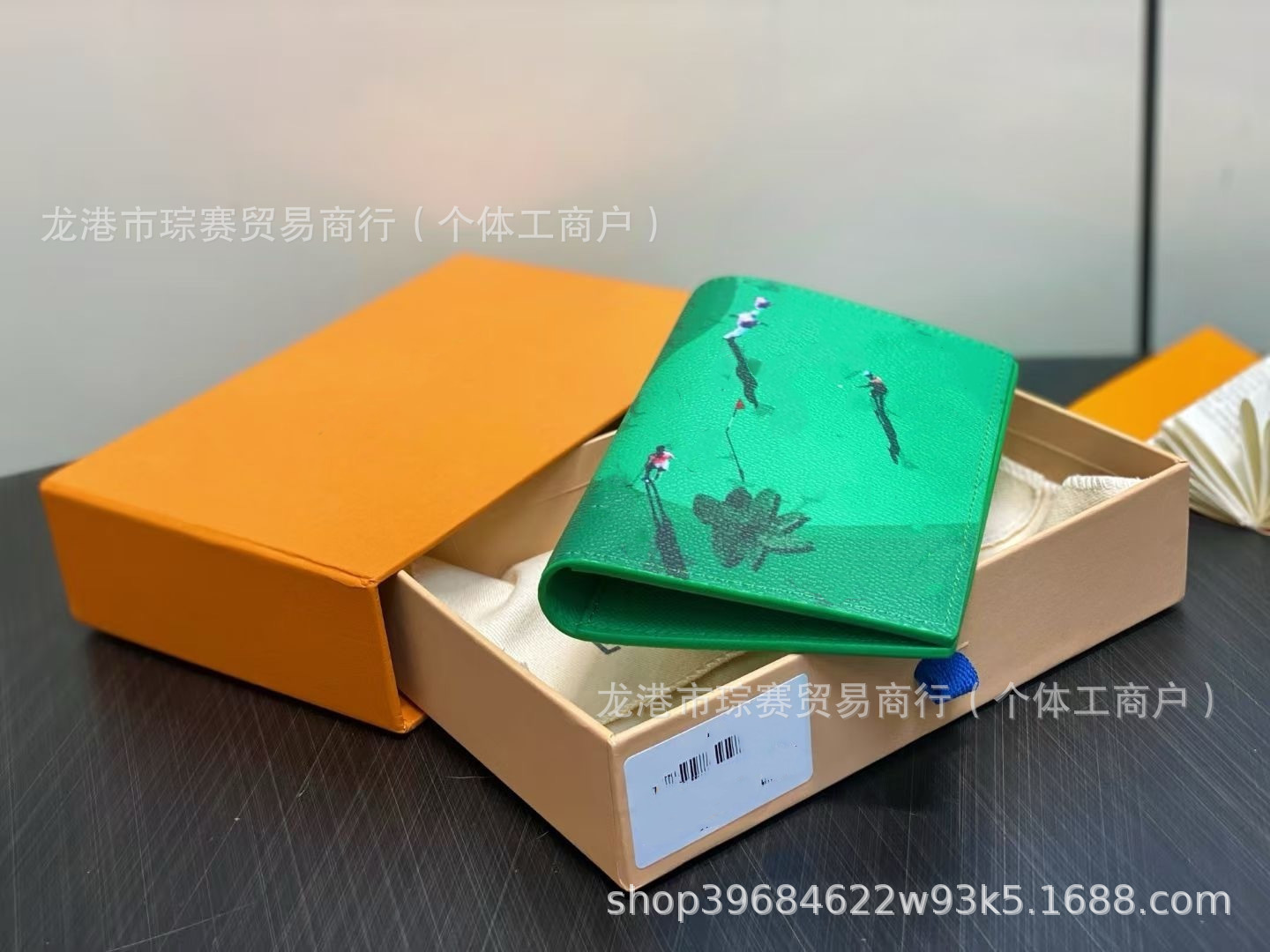 Passport holder, multi-card slots, bifold storage, portable