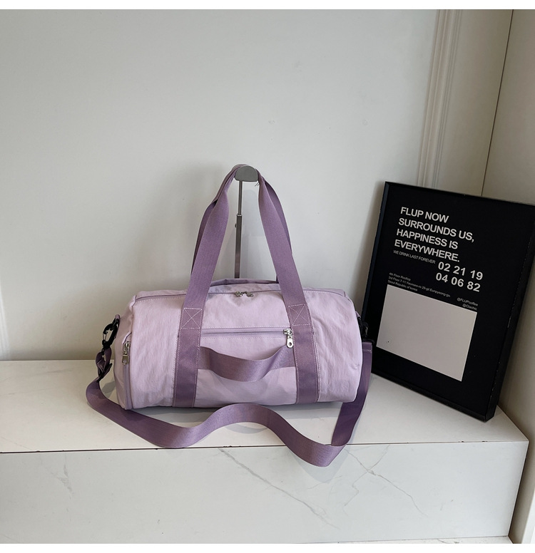 Dry-wet separation sports bag, yoga and travel, large capacity
