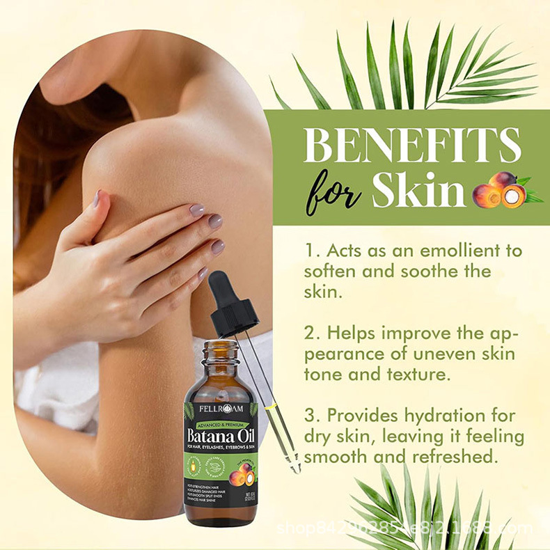 Batana hair care oil, nourishing and smoothing treatment