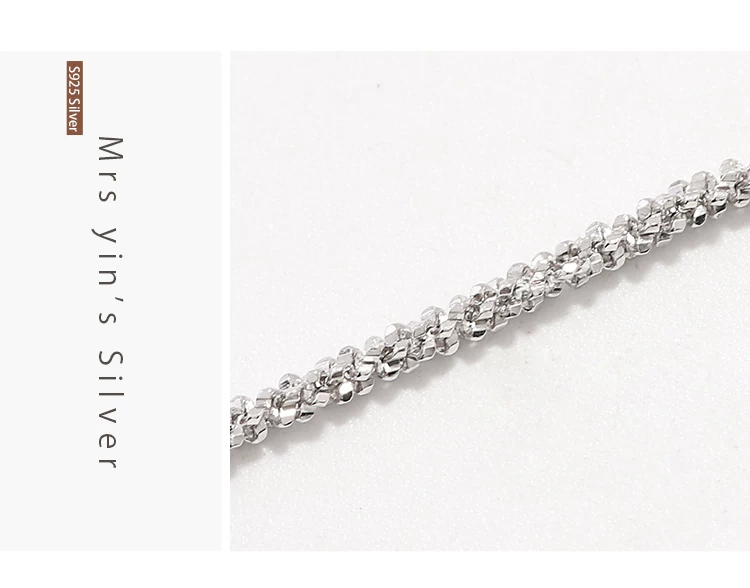 925 Silver Bracelet Women, Adjustable, Minimalist
