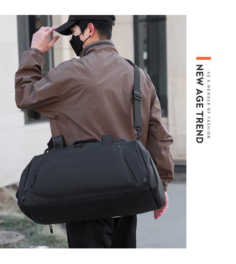 Large capacity travel bag, multi-function, shoulder strap