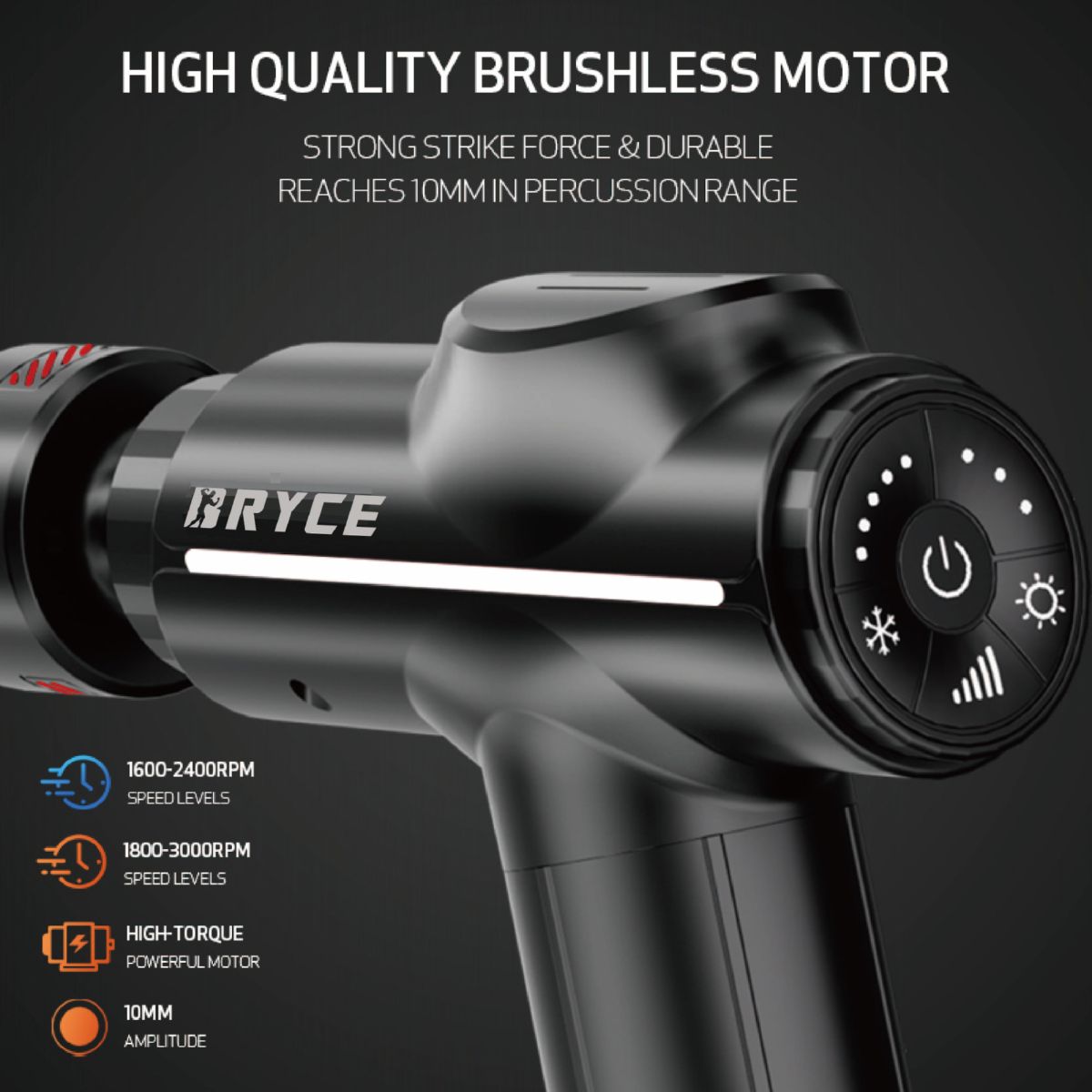 Infrared Hot Cold Fascia Gun Professional Muscle Relaxation Massage