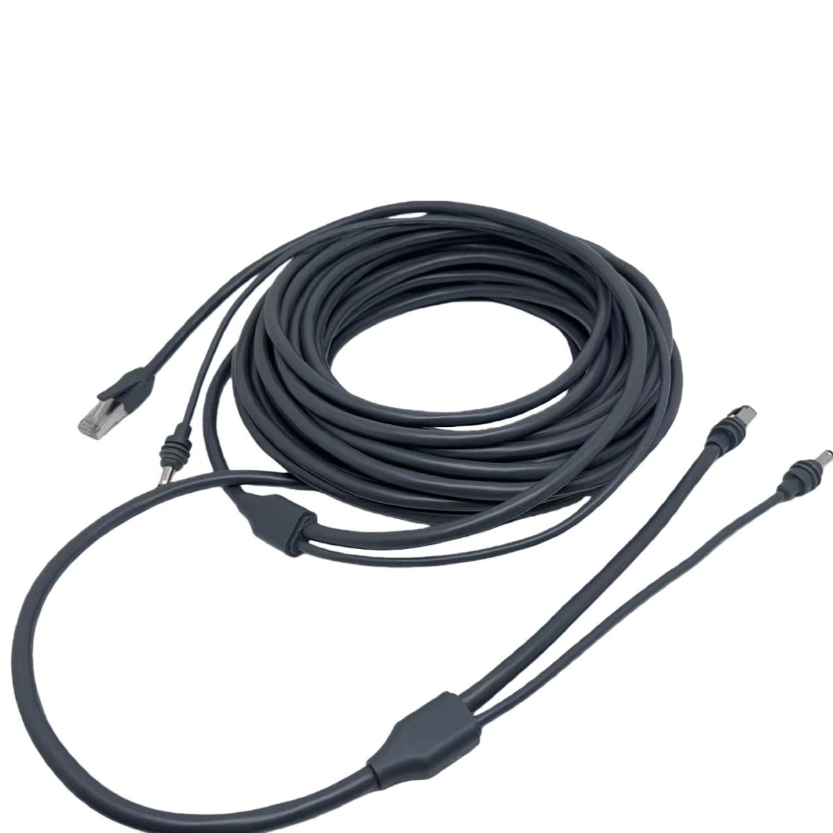 Gen4 oxygen-free copper network extension cable, 2-in-2 LAN