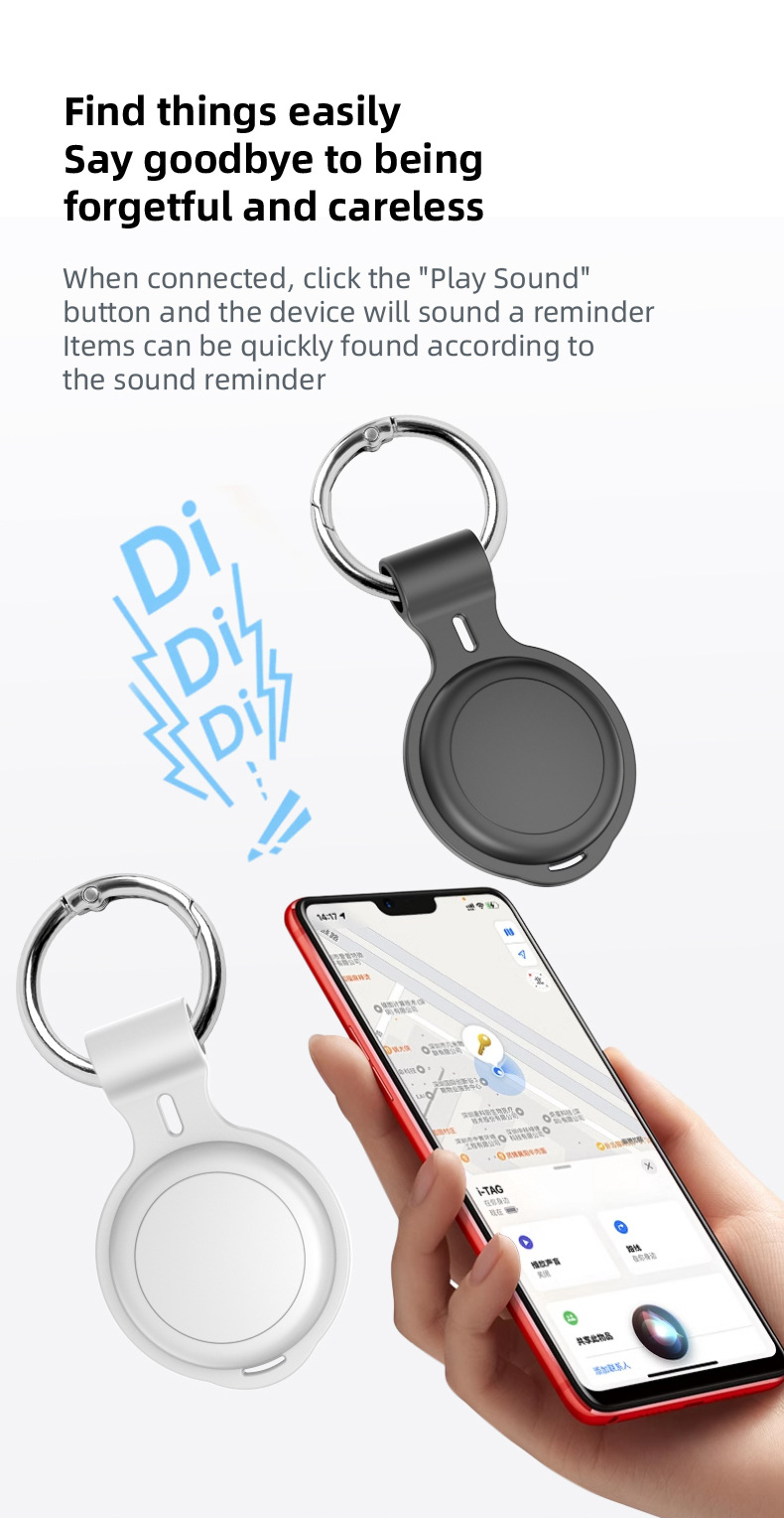 GPS tracker compatible with Apple iOS and Android for vehicles and pets