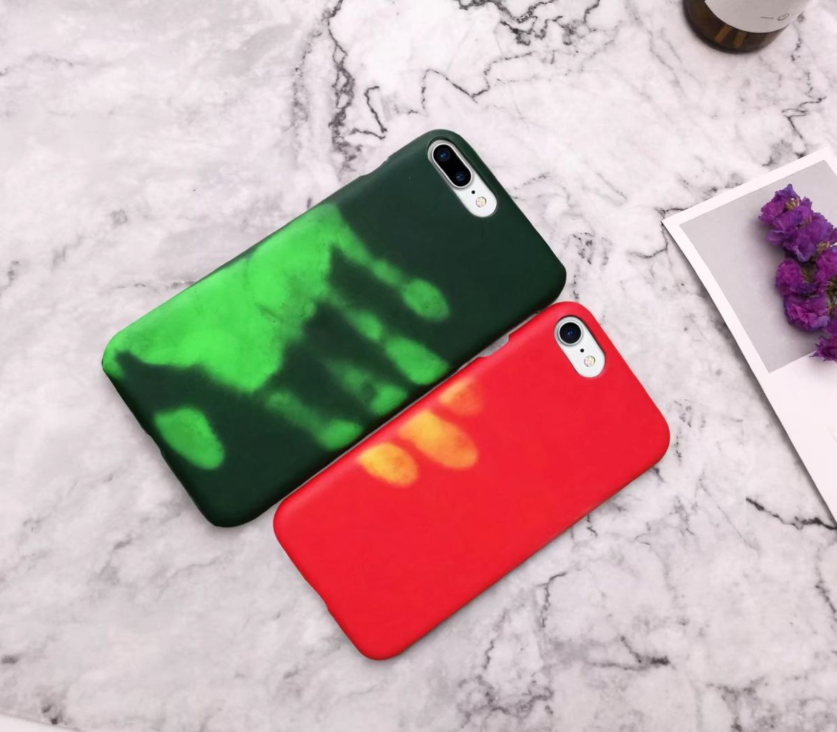 iPhone 17 Pro Max termal sensörlü renk değiştiren kılıf