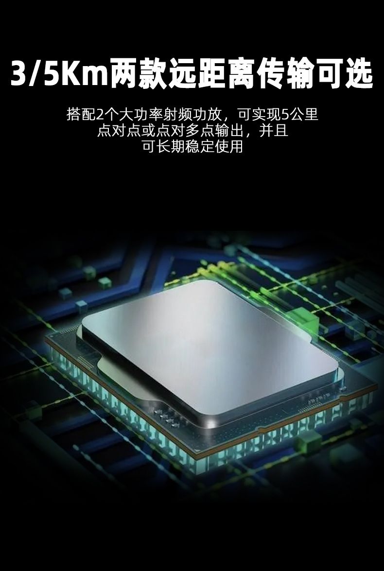 Wireless WiFi AP bridge, long-distance transmission