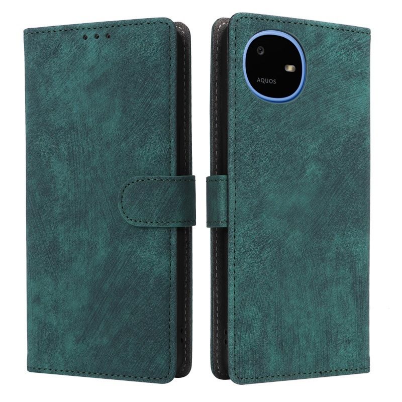Sharp Aquos Wish6 phone case with RFID protection, card slot and lanyard