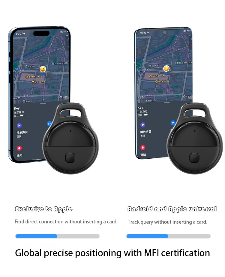Smart GPS tracker device for keys and pets