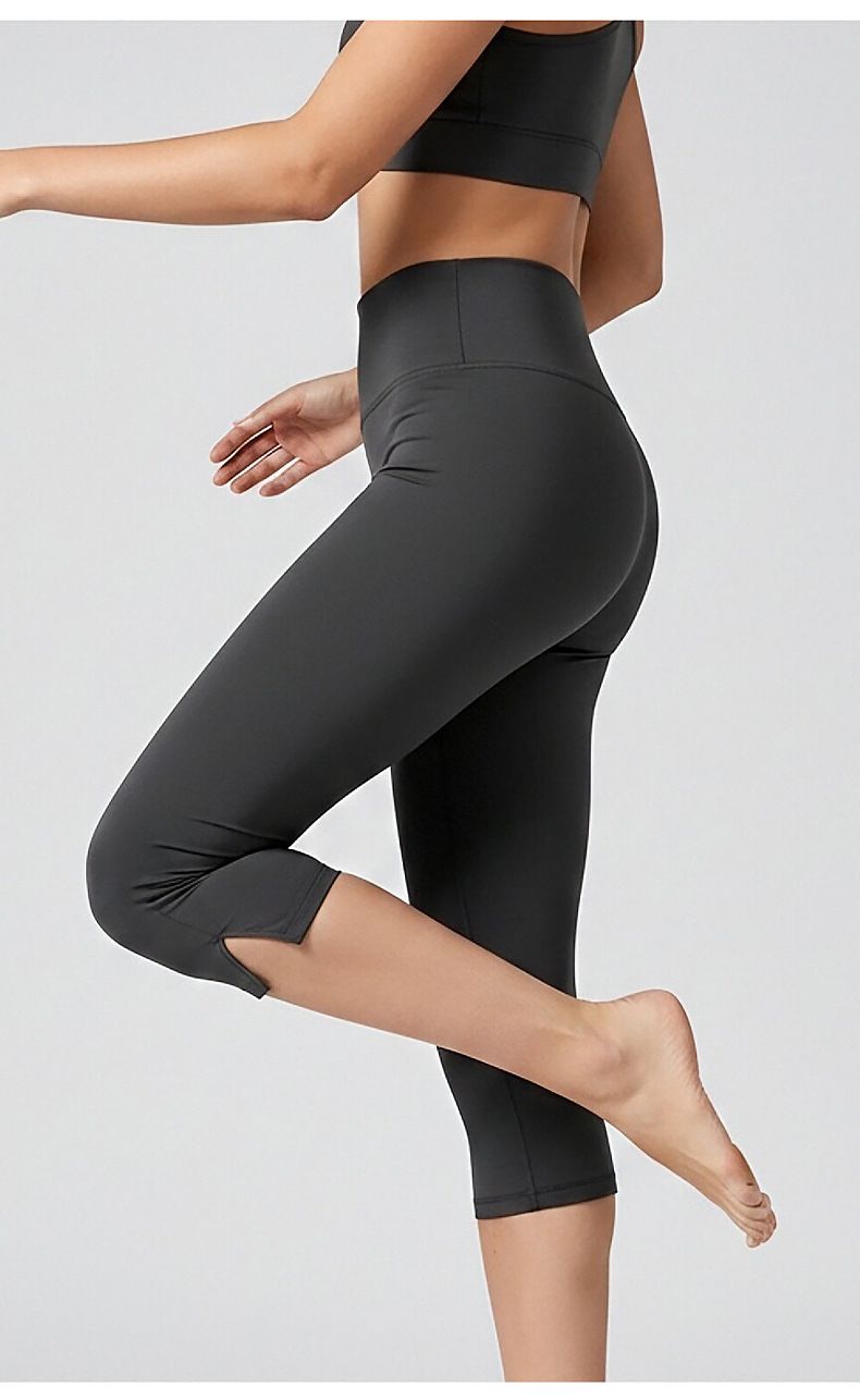 Capri yoga pantolonu, 7/8 boy, mikro japon kesimi