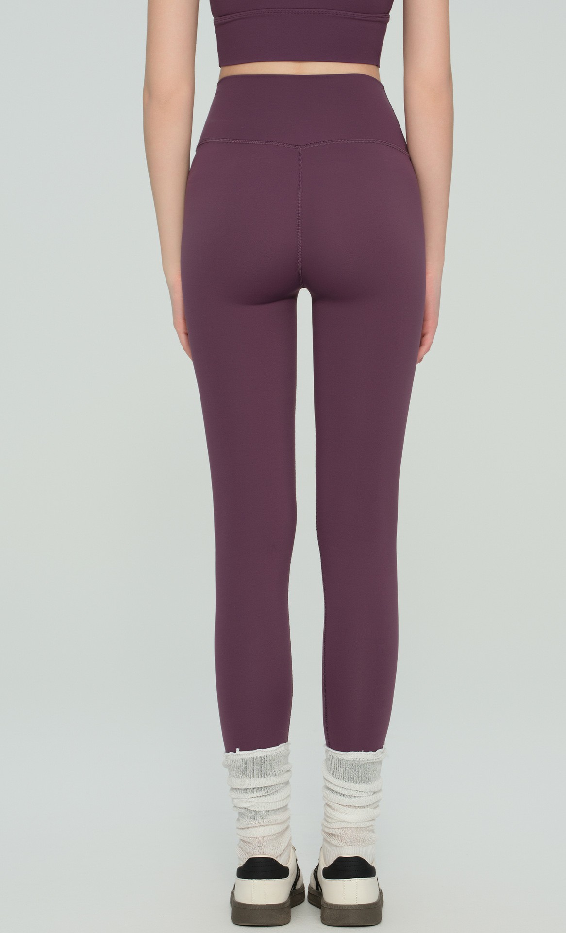 LULU gefütterte Yoga-Leggings thermische Hai-Leggings