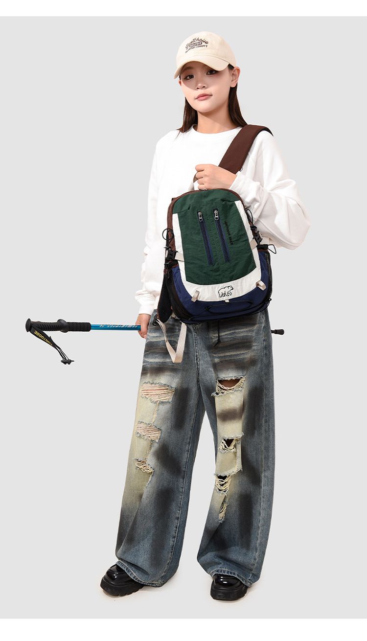 Mountaineering and cycling backpack for men, large capacity