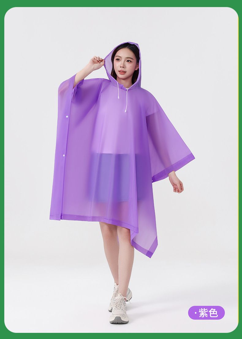 EVA raincoat, full body, portable, thickened