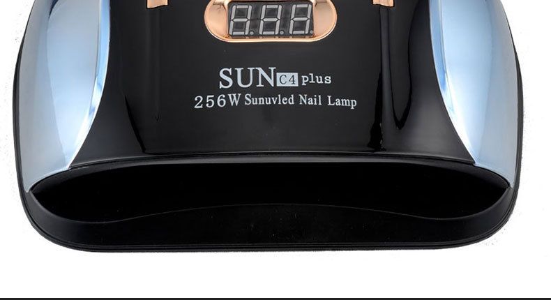 SUN C4 Plus tırnak kurutma lambası, 256W, LED UV çift kaynak