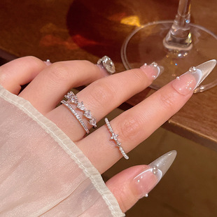 French lace ring women, vintage design