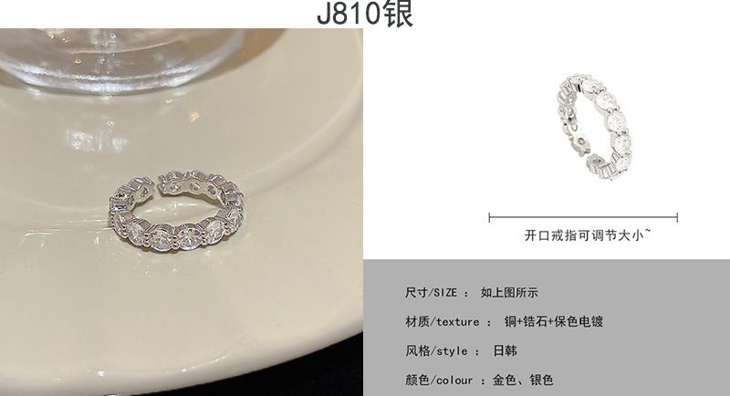 Pearl Zircon Butterfly Ring for Women, Couple Ring