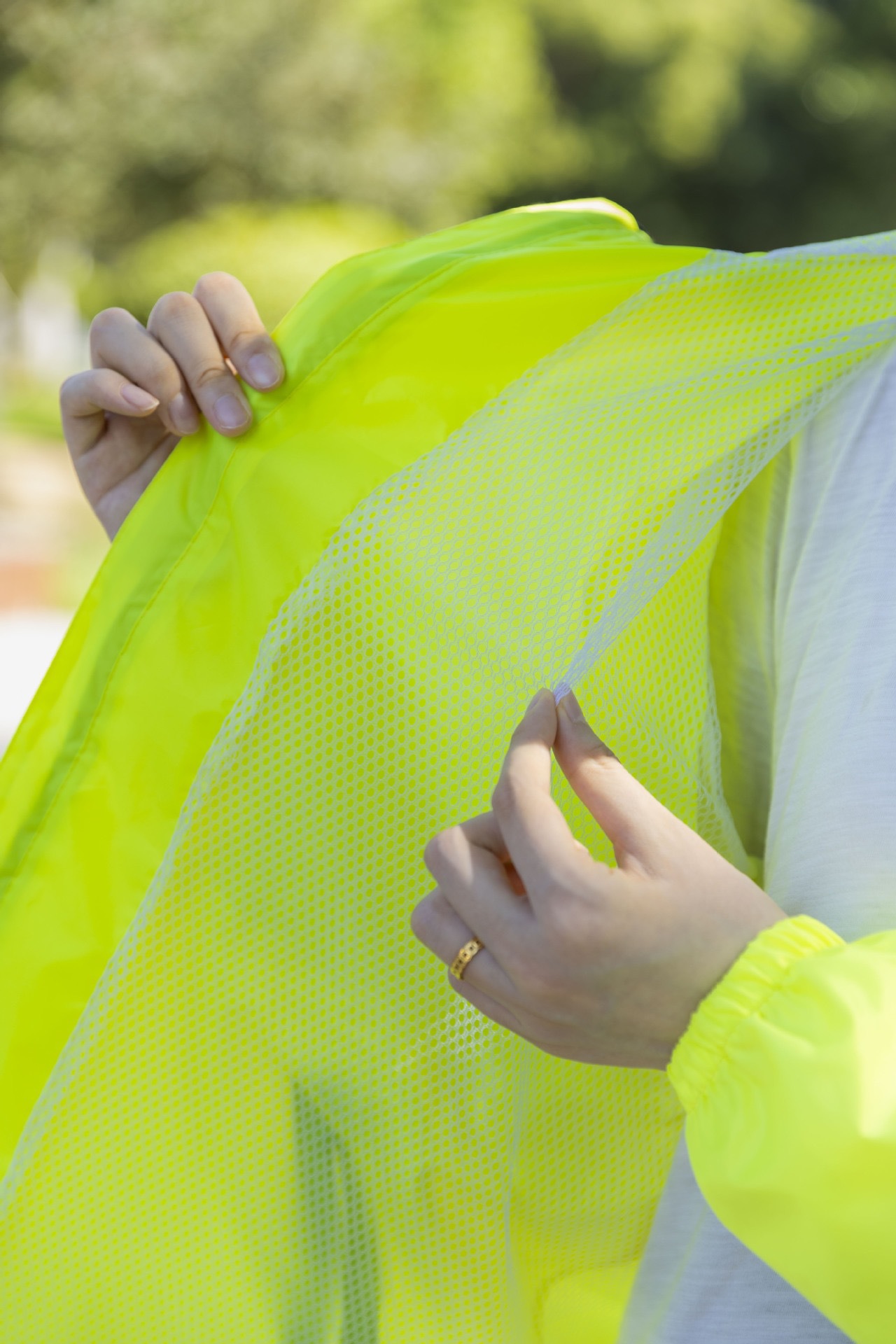 Hafif yağmur kıyafeti pantolonu tam vücut koruma unisex
