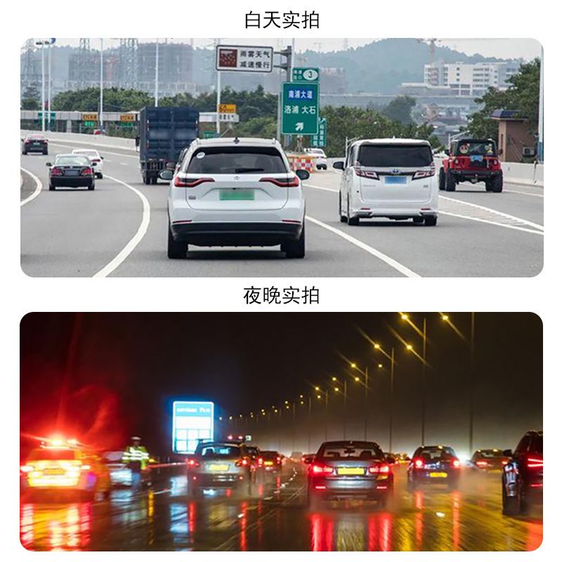 10 inch 1080P Dual Lens Dashcam Rearview Mirror