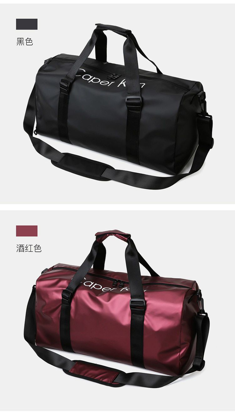 Sports backpack waterproof with dry-wet separation compartment