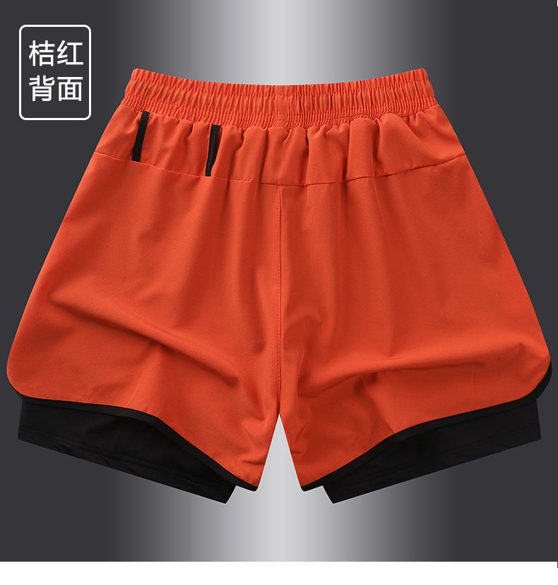 Herren-Sportshorts, Sommer, atmungsaktiv, schnelltrocknend, elastisch