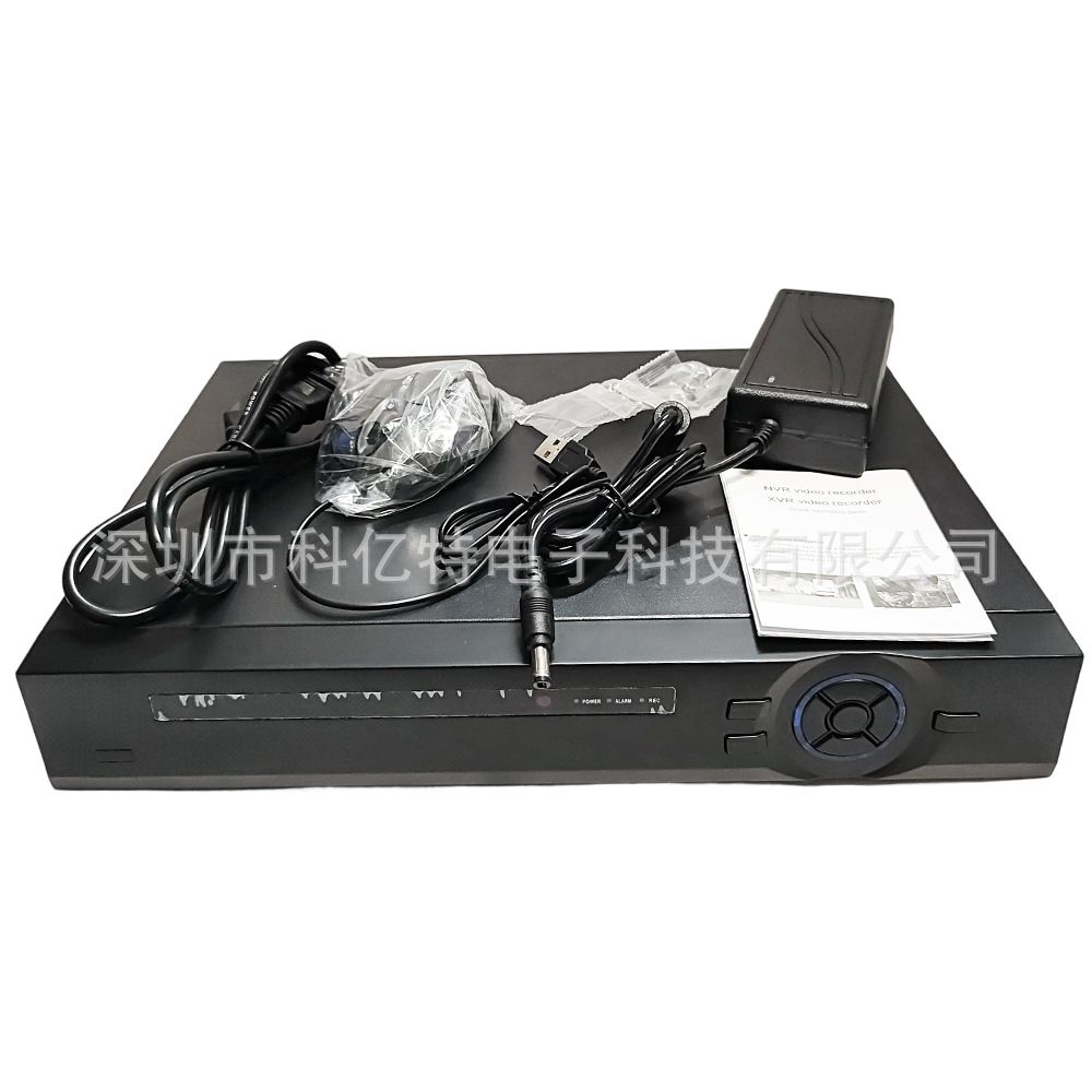16 kanal 4K 8MP POE NVR sabit disk kaydedici