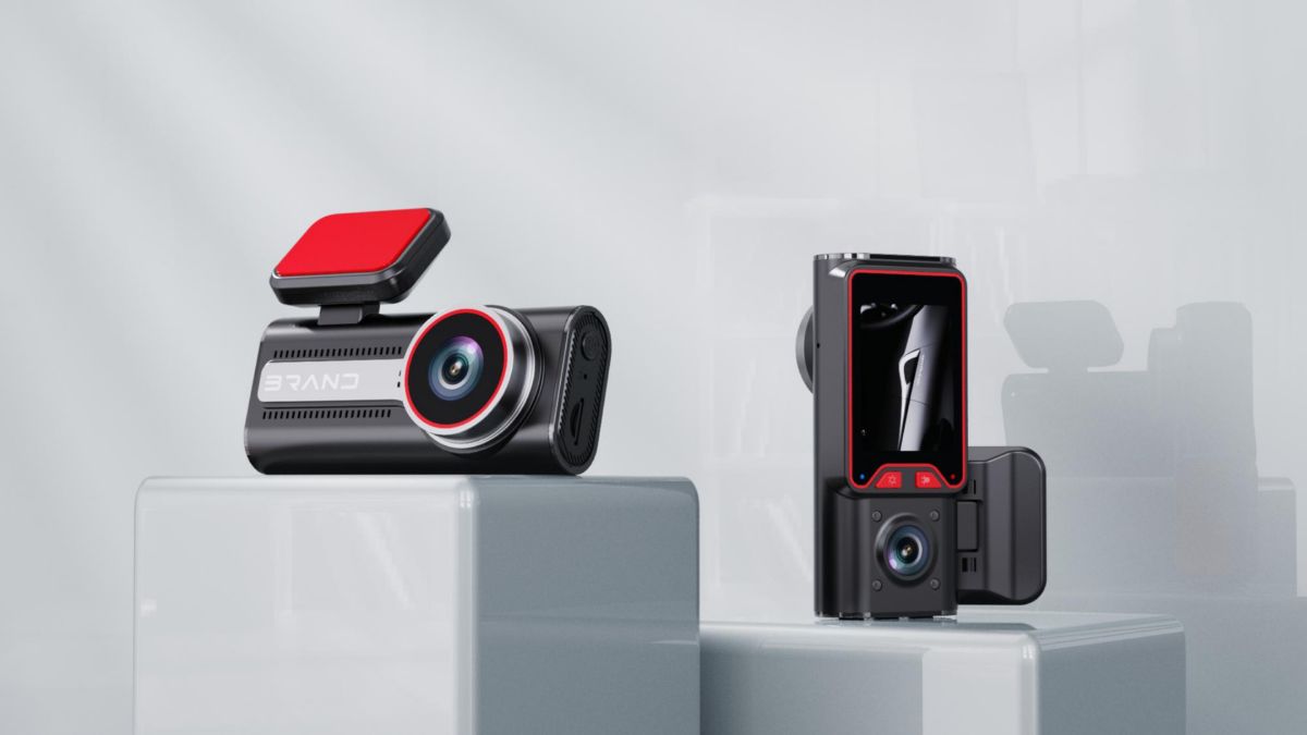 3 lensli WiFi 1080p sürüş kaydedici 2 inç ekran