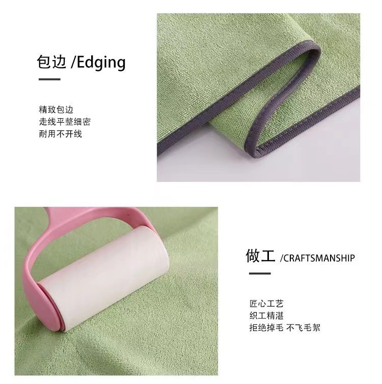 Bath towel set 3-piece, 300g cotton, non-shedding