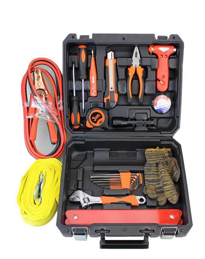 Home tool box set, multi-functional, portable, manual