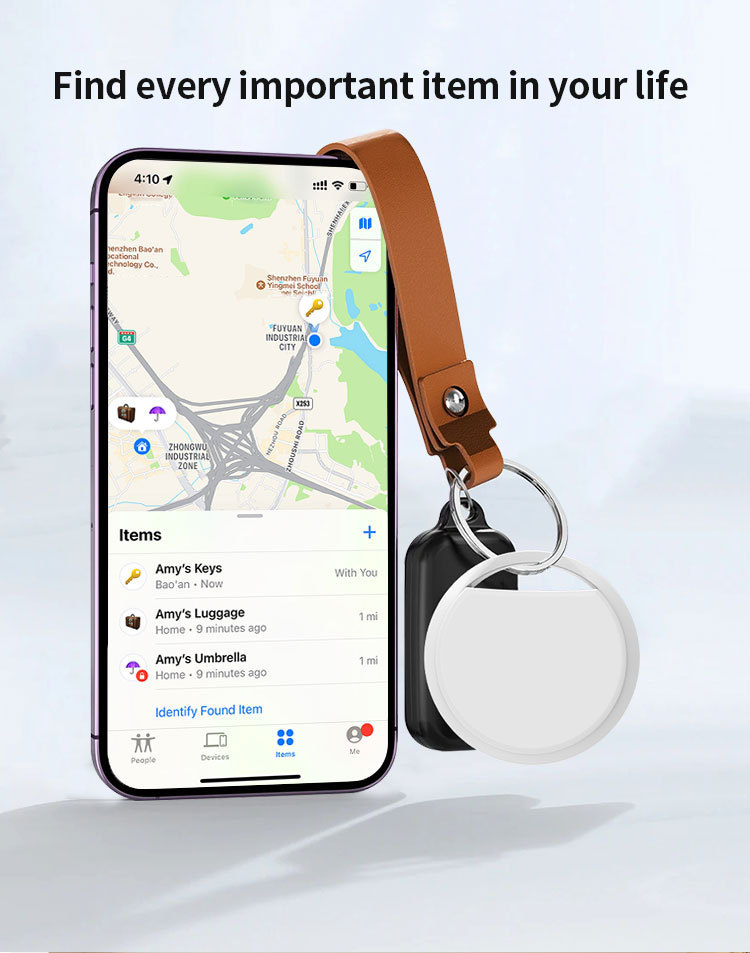 MFI-zertifiziertes GPS-Gerät AirTag Alternative