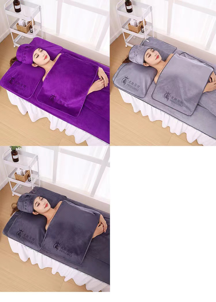 Bath towel set 3-piece, 300g cotton, non-shedding