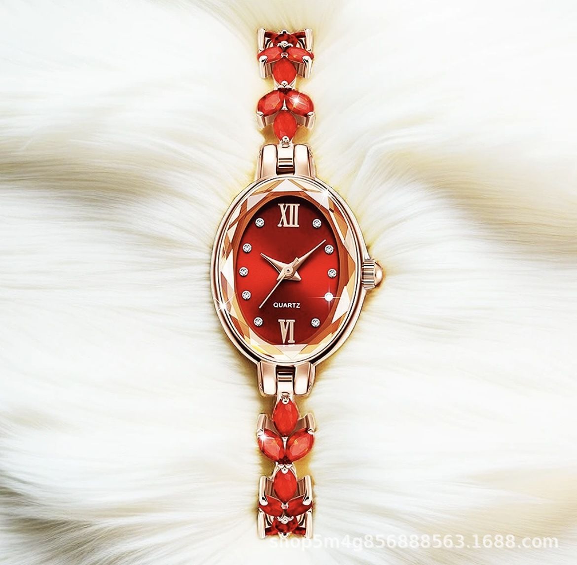 Vintage women's watch model 1408 maple leaf bracelet