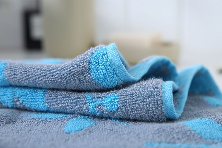 Baumwoll-Handtuch-Set, saugfähig, 3 Farben wählbar