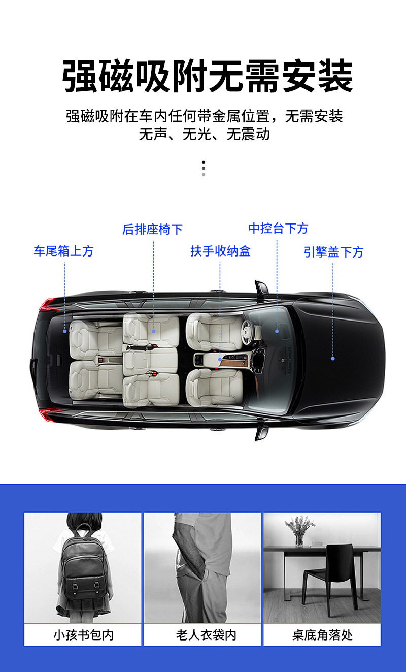 Smart tracker, anti-loss device, Android iOS compatible