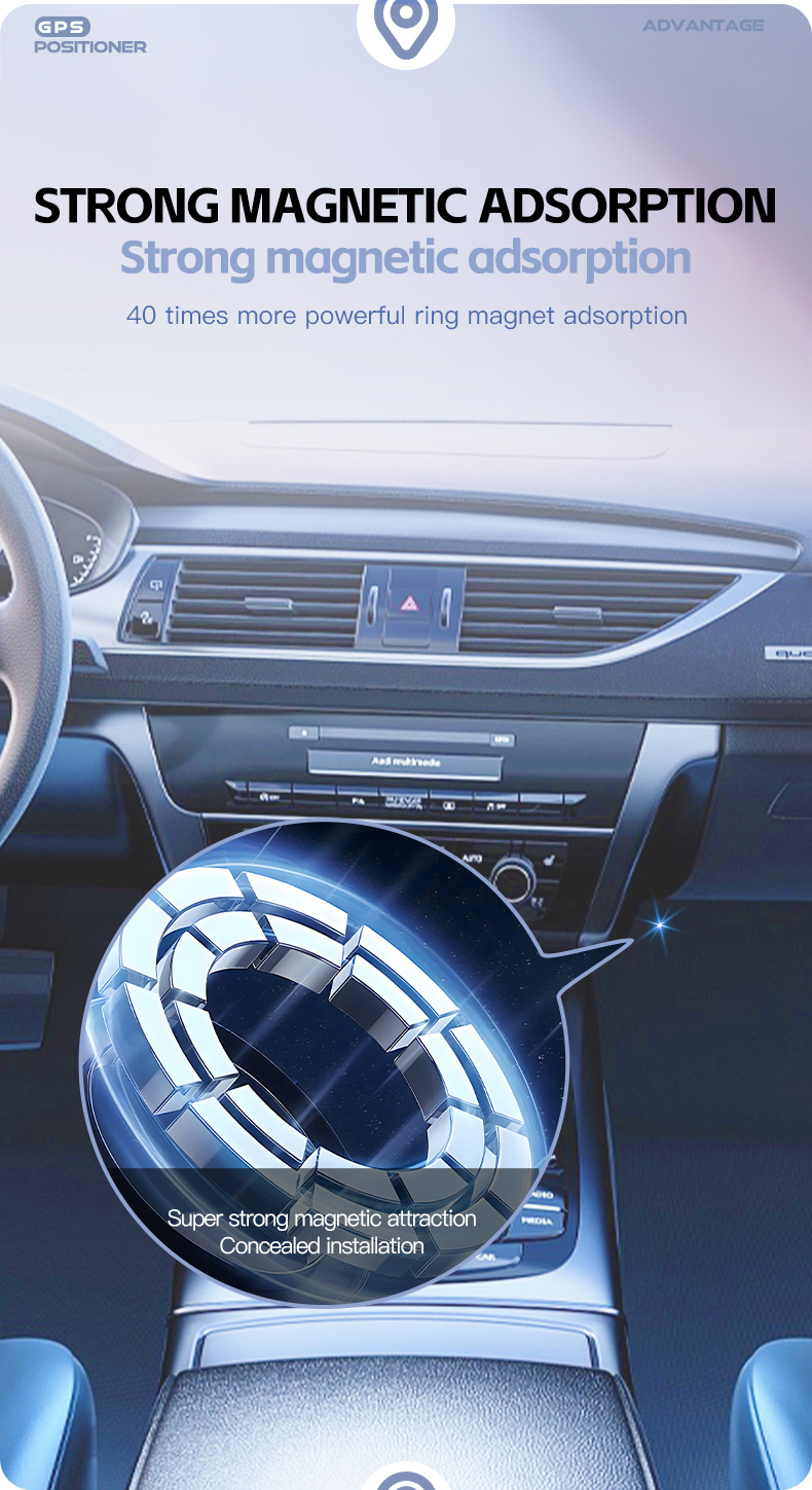 GF07 GPS-Ortungsgerät für Auto und Haustiere